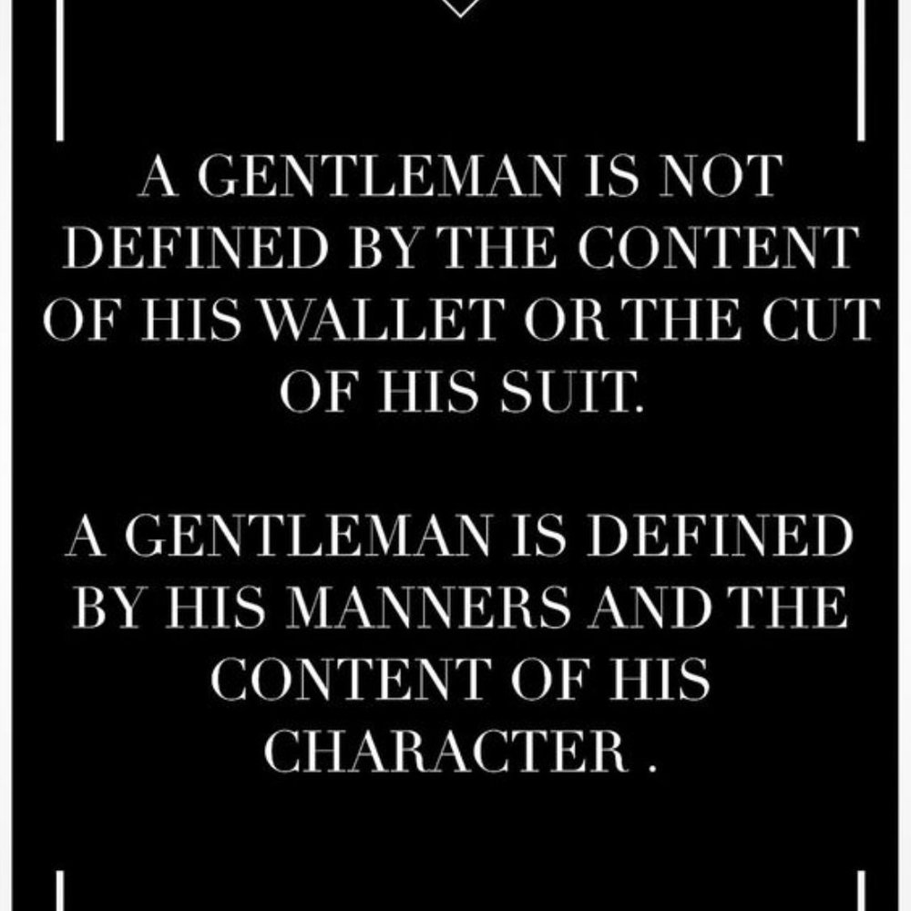 Welcome Gentlemen